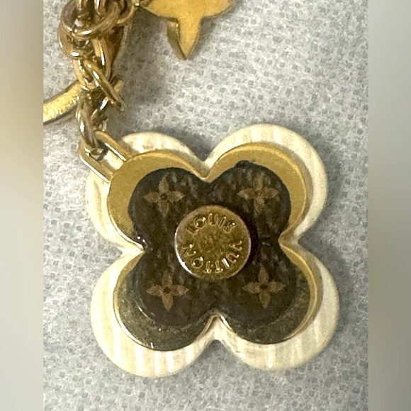 Louis Vuitton Accessories - Louis Vuitton Monogram & Epi Blooming Flowers Bag Charm